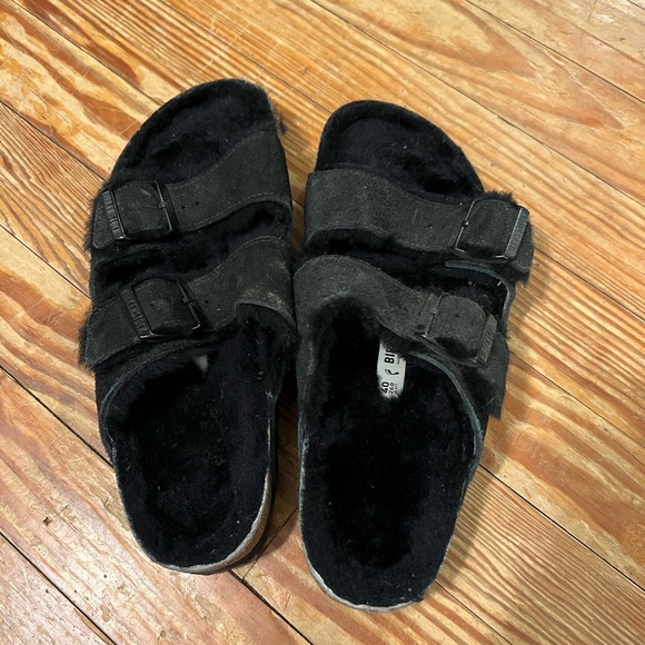 Birkenstock Arizona Shearling Slides - Picture 3 of 7